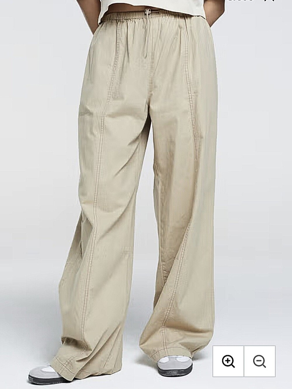 Zara Wide Leg Relaxed Pants